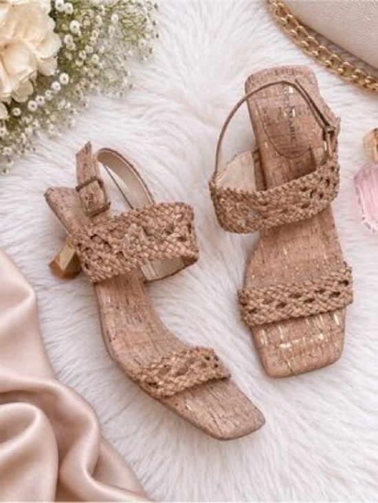 Alex Marie Shoes - Alex Marie Barbra Woven Cork Double Band Sandals Dillards